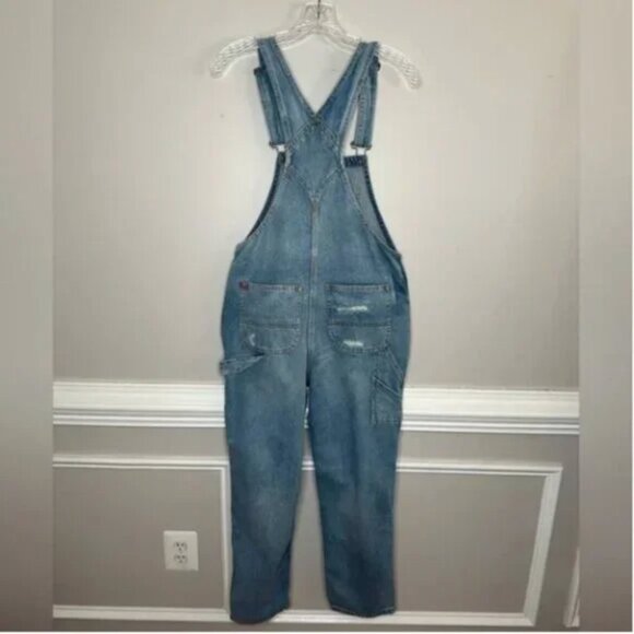 BDG Oversized Distressed Denim Overalls from Urban Outfitters Size XS - Picture 4 of 10